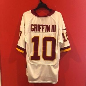 RGIII white Washington Redskins Jersey
